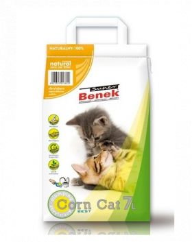 BENEK Super Corn Cat Asternut pentru litiera 14 L