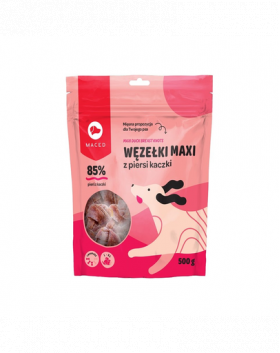 MACED Soft Duck Knot Recompense pentru caini, cu rata 12,5 cm 500 g