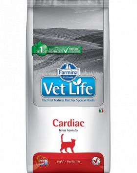 FARMINA Vet Life Cat Cardiac 10 kg hrana veterinara pentru pisici cu insuficienta cardiaca