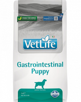 FARMINA Vet Life Gastrointestinal Puppy, Hrana uscata catei, pentru sistemul digestiv sensibil 2 kg