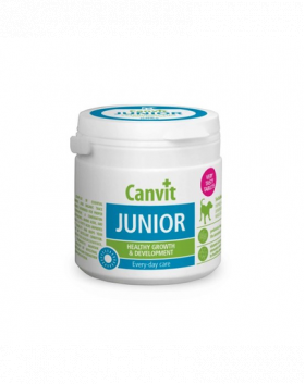 CANVIT Dog Junior complex vitamine pentru catelusi 230g