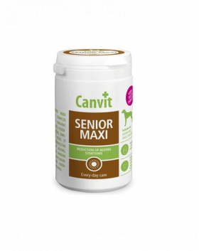 CANVIT Dog Senior Maxi vitamine caini seniori de rase mari 230g