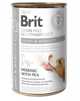 BRIT Veterinary Diet Dog Joint&amp;Mobility hrana articulatii caini 400 g