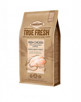 CARNILOVE True Fresh Chicken pentru caini seniori 4 kg hrana uscata, toate rasele