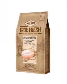 CARNILOVE True Fresh Chicken Junior Large breed caini juniori de rasa mare 4 kg hrana uscata