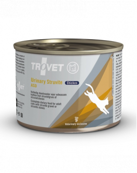 TROVET Urinary Struvite Chicken ASD pentru pisici pui 200 g