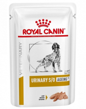 ROYAL CANIN Urinary S/O Ageing +7 24 x 85 g pentru caini adulti peste 7 ani cu afectiuni ale tractului urinar inferior