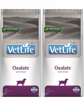 FARMINA Vet Life Dog Oxalate 2x12 kg hrana caini cu probleme renale si ale tractului urinar