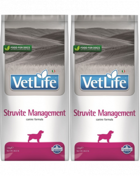 FARMINA Vet Life Struvite Management 2x12 kg dieta veterinara caini