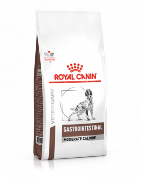 ROYAL CANIN VET Diet Dog Gastro Intestinal Moderate Calorie 2 kg hrana dietetica pentru caini adulti cu tulburari cronice ale sistemului digestiv