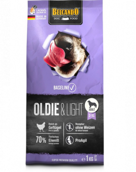 BELCANDO Baseline Oldie &amp; Light Hrana uscata caine senior 1 kg