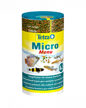 TETRA Micro Menu 100 ml 4 tipuri de hrana pentru pesti tropicali