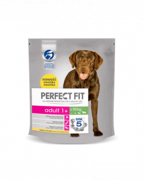 PERFECT Fit Adult (1 an) bogat în pui pentru câini de talie medie și mare 5 x 825 g