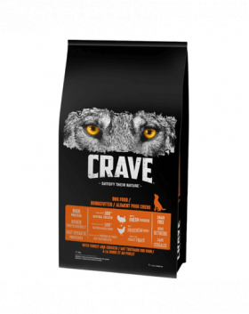 CRAVE Mancare uscata cu pui si curcan 11,5kg pentru caini adulti