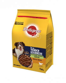 PEDIGREE Tender Goodness 5x1,8 kg hrana semi-umeda pentru caini adulti, cu pasare