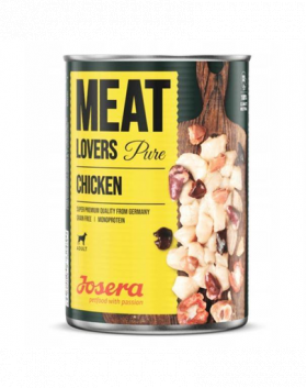 JOSERA Meatlovers pure Hrana umeda caini adulti, cu pui 400g