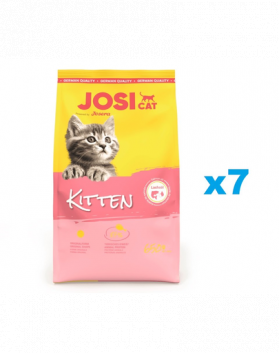 JOSERA JosiCat Kitten Hrana uscata pisoi, cu pasare 7x650 g