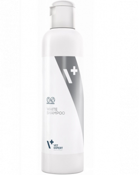 VETEXPERT White shampoo, Sampon special pentru caini si pisici cu blana alba 250 m