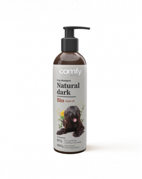 COMFY Natural Dark Sampon pentru caini evidentierea culorii inchise a blanii 250 ml