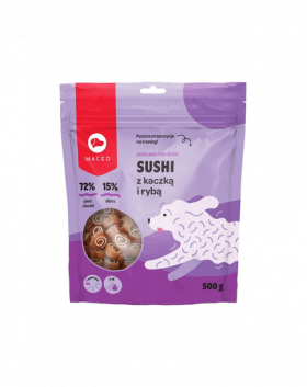 MACED Sushi Recompense caini, cu rata si peste 500 g