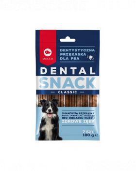 MACED Dental Snack Classic Batoane de ros pentru caini 180 g