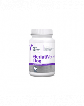 VETEXPERT GeriatiVet Dog Large Breed, Suplimente nutritive pentru caini seniori de talie mare, 45 tablete