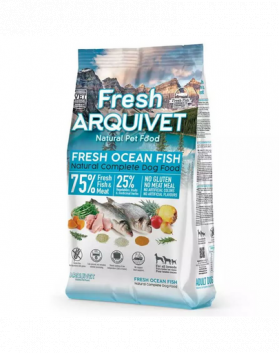 ARQUIVET Fresh Hrana semi-umeda caini, cu peste oceanic 2.5 kg