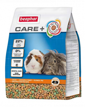 BEAPHAR Care+ Guinea Pig Hrana superpremium porcusori de Guineea 250 g