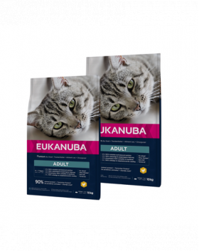 EUKANUBA Cat Adult All Breeds Top Condition Chicken&amp;Liver 20 kg (2 x 10 kg) hrana pisici adulte