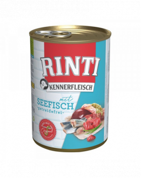 RINTI Kennerfleisch Hrana umeda caini, cu peste marin 400 g