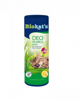 BIOKAT'S Deo Pearls Spring 700 g dezodorizant pentru litiera