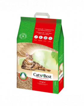 JRS Cat's Best Eco Plus Asternut natural din lemn pentru litiera 20 L