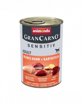 ANIMONDA Grancarno Sensitive pui si cartofi, hrana caini sensibili 400 g