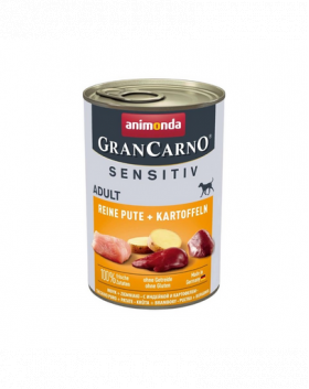 ANIMONDA Grancarno Sensitive hrana caini sensibili, curcan si cartofi 400 g