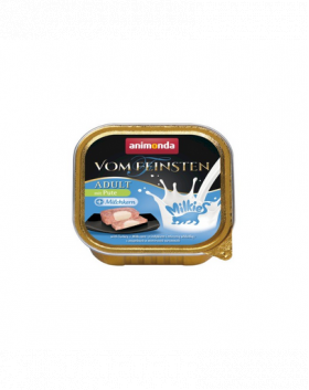 ANIMONDA Vom Feinsten Adult Milk Centr with Turkey&amp;Milk 100 g Hrana umeda pisca, cu curcan si lapte