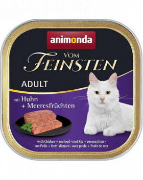 ANIMONDA Vom Feinsten Adult pui cu fructe de mare 100 g