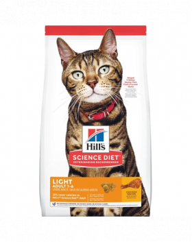 HILL'S Science Plan Feline Adult Light Chicken pentru pisici sterilizate, cu pui 10 kg