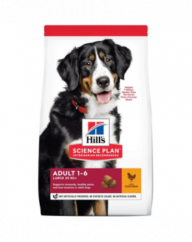 HILL'S Science Plan Canine Adult Large breed Chicken 18 kg Hrana uscata pentru caini de talie mare, cu pui