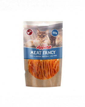 COMFY Appetit Meat Fancy Recompense pisici, fasii cu pui si creveti 50 g