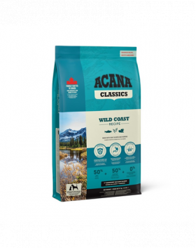 ACANA Classic Wild Coast 9,7 kg hrana caini, fara gluten, pentru toate varstele si rasele