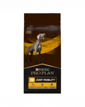 PURINA Pro Plan Veterinary Diets Canine JM Joint Mobility hrana uscata dietetica pentru caini cu probleme musculo-scheletice 12 kg