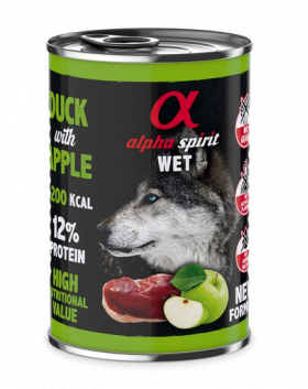 ALPHA SPIRIT Duck with kiwi Rață cu kiwi 400 g