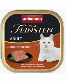 ANIMONDA Vom Feinsten Adult cu Ficat de Pui 100 g