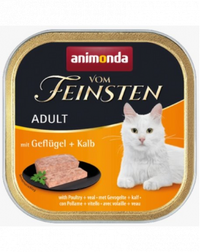 ANIMONDA Vom Feinsten Classic cu păsări de curte și vițel 100 gr