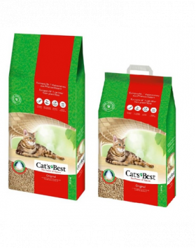 JRS Cat's Best Eco Plus Asternut natural din lemn pentru litiera 40 L + 20 L = 60 L (25,8 kg)