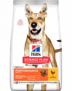 HILL'S Canine Adult Performance cu pui 14 kg