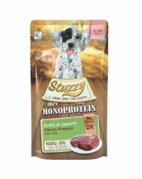 STUZZY Dog Monoprotein hrană hipoalergenică pentru câini, cu vițel 150 g