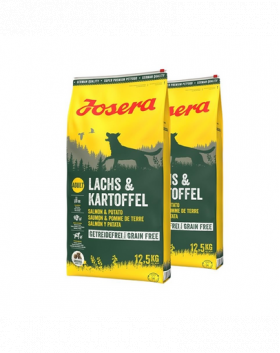 JOSERA Lachs&amp;Kartoffel 2x12,5kg somon si cartofi, hrana caini