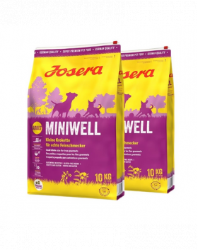 JOSERA Miniwell 2x10kg hrana caine adult rasa mica