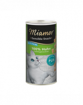 MIAMOR Sensible Snack Kitten Chicken Pure 30g Recompensa cu pui pentru pisoi